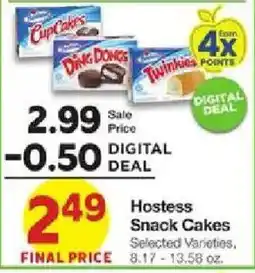 United Supermarkets Hostess Snack Cakes offer