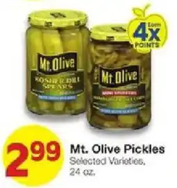 United Supermarkets Mt. Olive Pickles offer