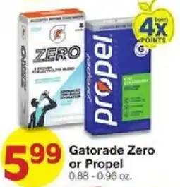 United Supermarkets Gatorade Zero or Propel offer