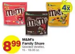 United Supermarkets M&M's Family Share offer