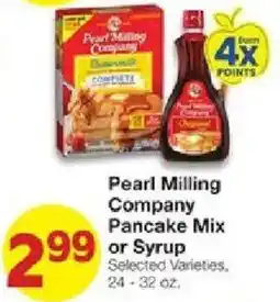United Supermarkets Pearl Milling Company Pancake Mix or Syrup offer