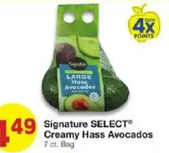United Supermarkets Signature SELECT Creamy Hass Avocados offer