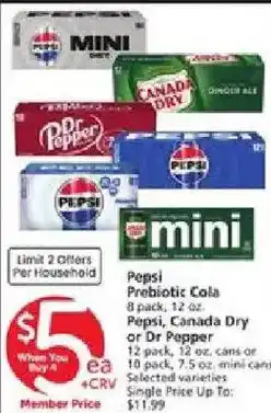 Vons Pepsi mini offer