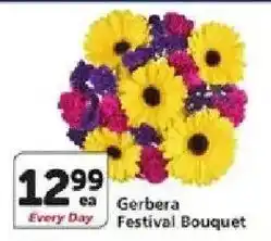Vons Gerbera Festival Bouquet offer