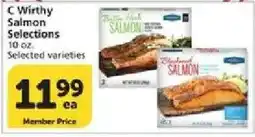 Vons C Worthy Salmon Selections offer