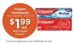 Mariano's Colgate toothpaste offer