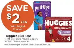 Mariano's Huggies Pull-Ups offer