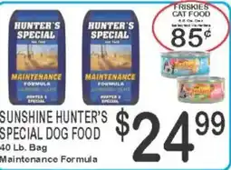 Foodland Sunshine hunter's special dog food offer