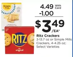 Kroger Ritz Crackers offer