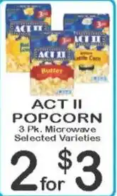 Foodland Act II Popcorn offer