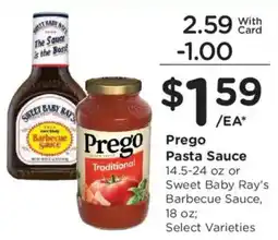Kroger Prego Pasta Sauce offer