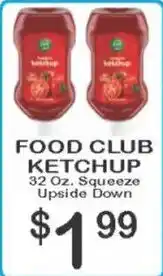 Foodland Food Club Ketchup offer