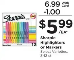 Kroger Sharpie Highlighters or Markers offer