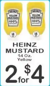 Foodland Heinz mustard offer