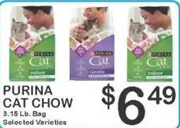 Foodland Purina cat chow offer