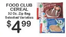 Foodland Food Club Cereal offer