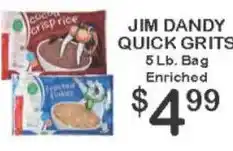 Foodland Jim Dandy quick grits offer