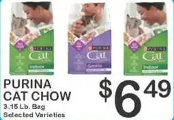 Foodland Purina cat chow offer