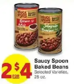United Supermarkets Saucy Spoon Baked Beans offer