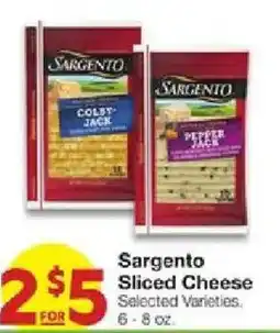 United Supermarkets Sargento Sliced Cheese offer