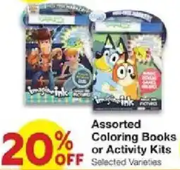 United Supermarkets Assorted Coloring Books or Activity Kits offer