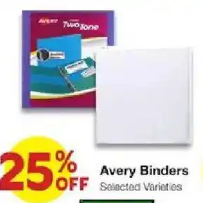 United Supermarkets Avery Binders offer