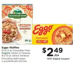 Mariano's Eggo Waffles offer