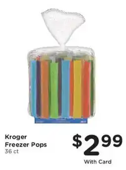 Mariano's Kroger freezer pops offer