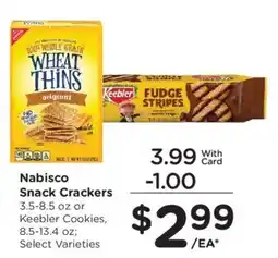 Kroger Nabisco Snack Crackers offer