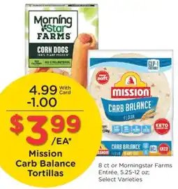 Kroger Mission Carb Balance Tortillas offer