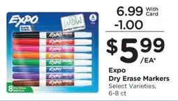 Kroger Expo dry erase markers offer