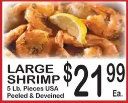 Foodland Large Shrimp offer