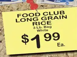 Foodland Food Club long grain rice offer