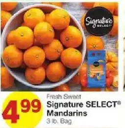 United Supermarkets Fresh Sweet Signature SELECT Mandarins offer