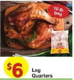 United Supermarkets Leg Quarters offer
