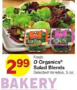 United Supermarkets Fresh O Organics Salad Blends offer