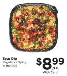 Mariano's Taco Dip offer