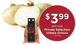 Mariano's Private Selection Vidalia Onions offer