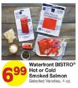 United Supermarkets Waterfront BISTRO Hot or Cold Smoked Salmon offer