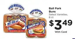 Mariano's Ball Park buns offer