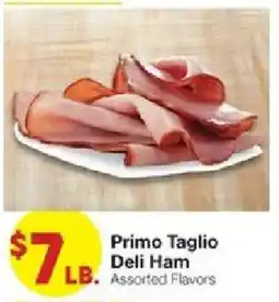 United Supermarkets Primo Taglio Deli Ham offer