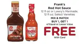 Mariano's Frank's Red Hot Sauce offer