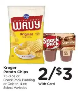 Kroger Kroger potato chips offer