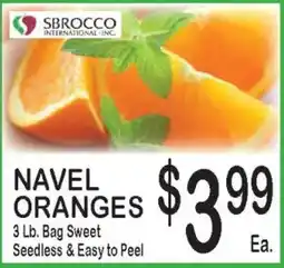 Foodland Sbrocco International Inc Navel Oranges offer