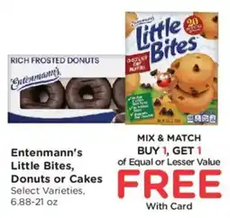 Kroger Entenmann's Little Bites, Donuts or Cakes offer