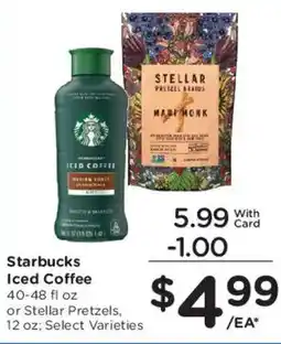 Mariano's Starbucks Iced Coffee offer