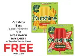 Mariano's Outshine Fruit Bars offer