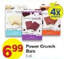 United Supermarkets Power Crunch Bars offer