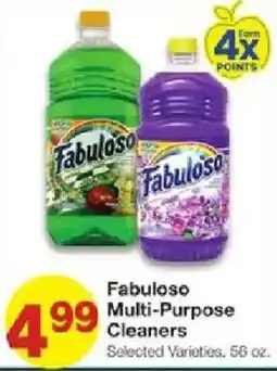 United Supermarkets Fabuloso Multi-Purpose Cleaners offer
