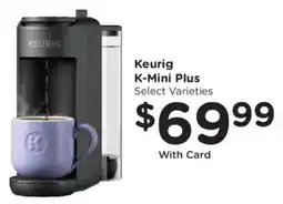 Kroger Keurig K-Mini Plus offer